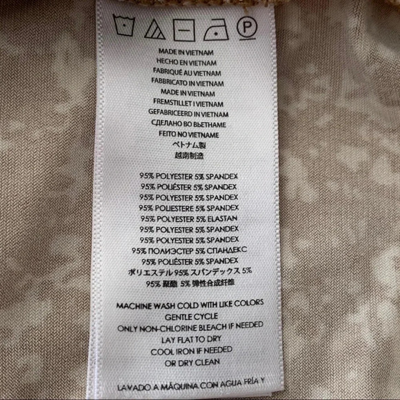 Michael Michael Kors Cowl Neck Surplice Top Sleeveless Size L - Picture 6 of 6